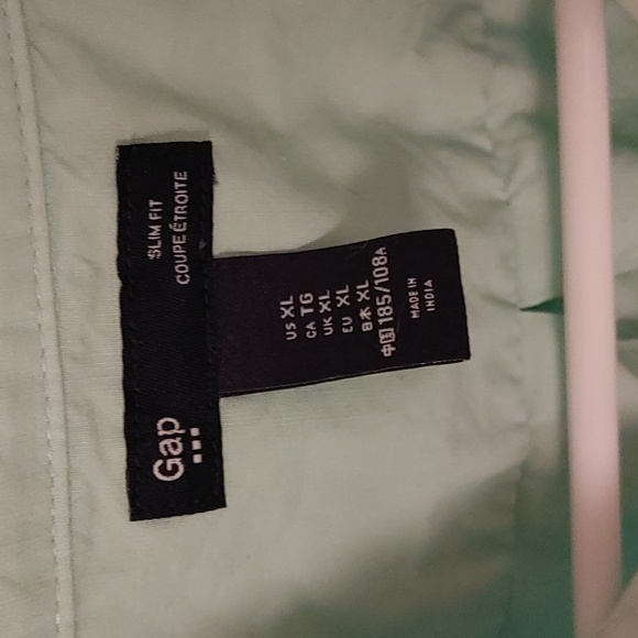 Men's Gap Dress Shirt like green XL - Picture 2 of 4